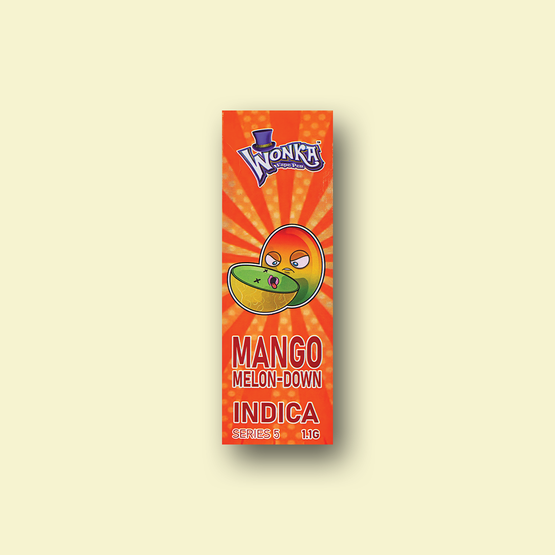 mango flavour THC vape pen