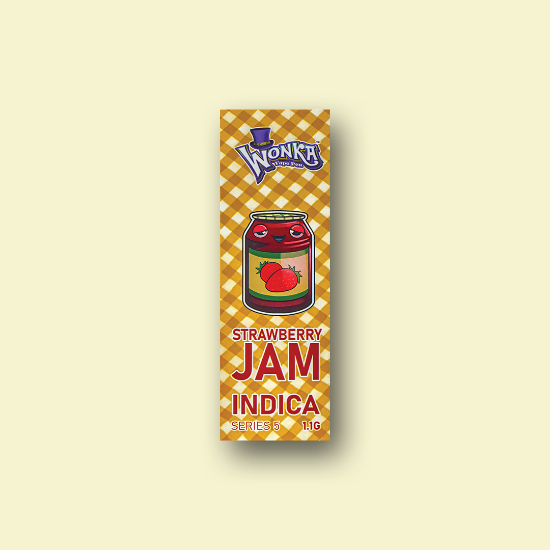 strawberry jam flavour THC vape pen